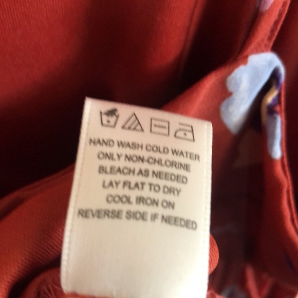 Evolutionary Apparel || NWOT || Floral Summer Belt Tie Pleated Midi … - Picture 9 of 10